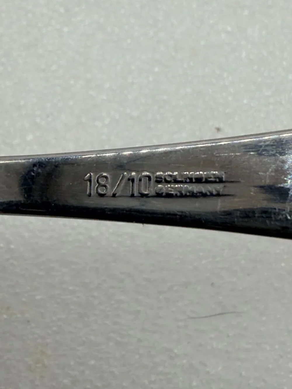 Solingen Germany Stainless Steel Serving Utensils Cake Server Ladle Gold Accent